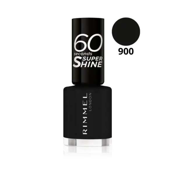60 seconds 900_resultat Vernis Rimmel London 60 Seconds Super Shine, séchage ultra rapide en 1 minute, couleur intense et brillance, disponible chez Cosminty Réunion (974)