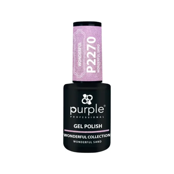 P2270_resultat Vernis semi-permanent Purple Professional, haute couvrance et tenue extrême, disponible chez Cosminty Réunion avec livraison 974