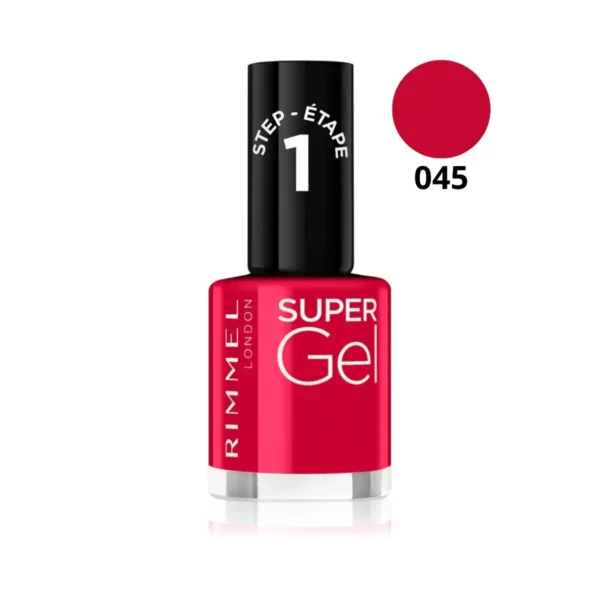 Vernis à ongles classique Rimmel London, technologie séchage 60 secondes et pinceau précision, disponible chez Cosminty Réunion (974)