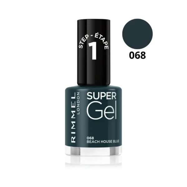 Vernis à ongles classique Rimmel London, technologie séchage 60 secondes et pinceau précision, disponible chez Cosminty Réunion (974)