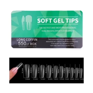 Boîte de capsules américaines professionnelles Cosminty, pose express gel-x haute résistance, matériel onglerie disponible à La Réunion (974).