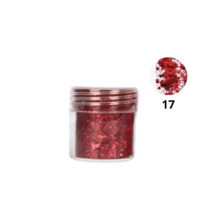 Pot de paillettes nail art ultra-brillantes Cosminty, reflets holographiques pour décoration d'ongles, matériel professionnel disponible à La Réunion (974).