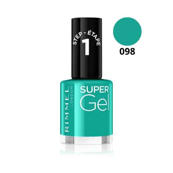 Vernis à ongles classique Rimmel London, technologie séchage 60 secondes et pinceau précision, disponible chez Cosminty Réunion (974)