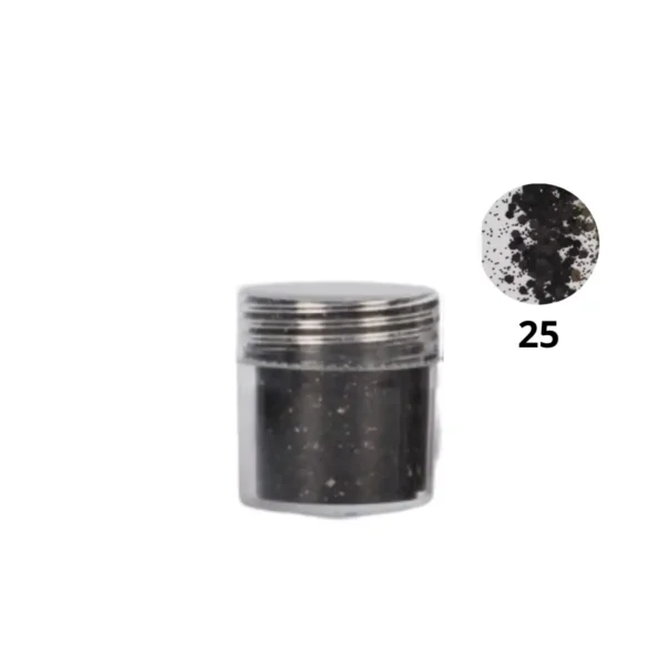 Pot de paillettes nail art ultra-brillantes Cosminty, reflets holographiques pour décoration d'ongles, matériel professionnel disponible à La Réunion (974).