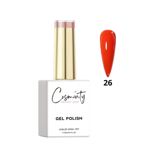 26_resultat Flacon de vernis semi-permanent professionnel Cosminty, haute pigmentation et tenue 3 semaines, disponible en livraison rapide à La Réunion.