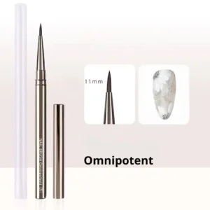 Pinceau professionnel Nail Art pour dessin de fleurs et détails de précision - Boutique Cosminty Réunion.