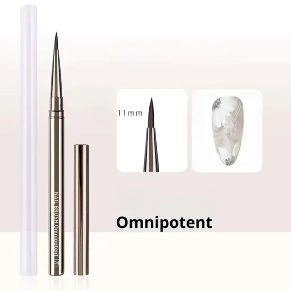 Pinceau professionnel Nail Art pour dessin de fleurs et détails de précision - Boutique Cosminty Réunion.
