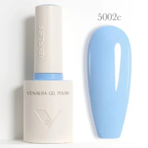 Flacon de vernis semi-permanent Venalisa Couleurs Intenses 10ml, texture crémeuse rouge vif haute couvrance, matériel professionnel pour prothésiste ongulaire disponible chez Cosminty La Réunion.