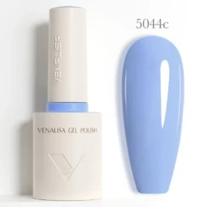 Flacon de vernis semi-permanent Venalisa Couleurs Intenses 10ml, texture crémeuse rouge vif haute couvrance, matériel professionnel pour prothésiste ongulaire disponible chez Cosminty La Réunion.