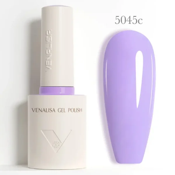 Flacon de vernis semi-permanent Venalisa Couleurs Intenses 10ml, texture crémeuse rouge vif haute couvrance, matériel professionnel pour prothésiste ongulaire disponible chez Cosminty La Réunion.