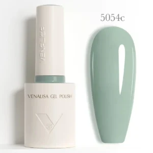 Flacon de vernis semi-permanent Venalisa Couleurs Intenses 10ml, texture crémeuse rouge vif haute couvrance, matériel professionnel pour prothésiste ongulaire disponible chez Cosminty La Réunion.