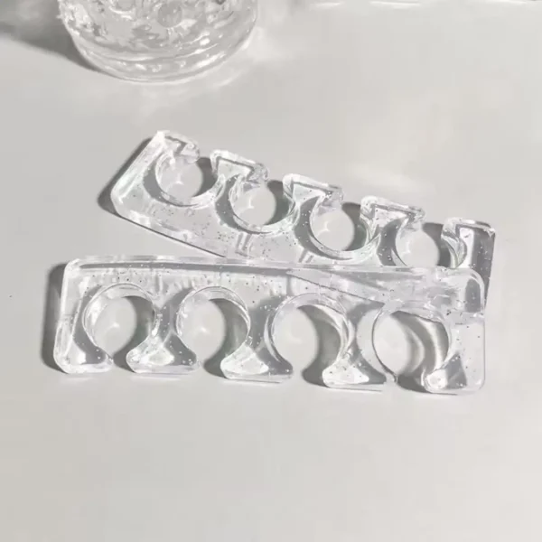 BLANC_resultat Ecarteurs dorteils souples séparateurs dorteils en silicone pour pédicure et pose de gel, Cosminty matériel onglerie La Réunion 974.