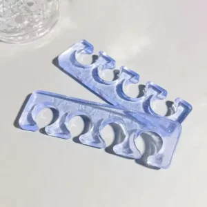Ecarteurs dorteils souples séparateurs dorteils en silicone pour pédicure et pose de gel, Cosminty matériel onglerie La Réunion 974.