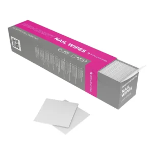 Cotons lingettes non pelucheuses haute densite Staleks Pro High-Density WS-400/1 boite de 400 pieces, materiel onglerie Cosminty La Réunion 974.